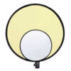 ProMaster 12" Collapsible Reflector - Soft Gold / White