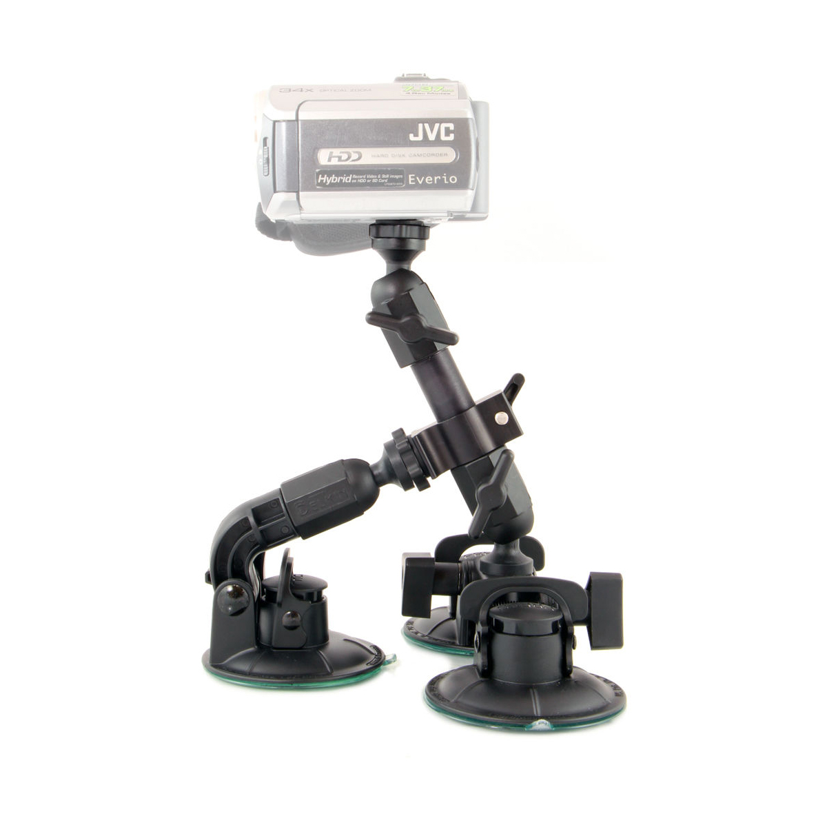 Delkin Fat Gecko Triple Suction Cup Mount - Image 3