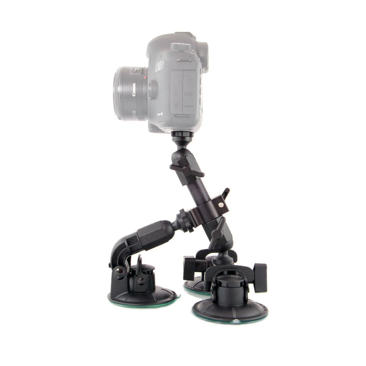 Delkin Fat Gecko Triple Suction Cup Mount - Image 4