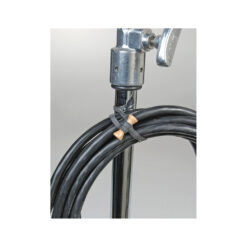 Alternative view of BongoTies 5" Elastic Cable Ties (10-Pack, Black)