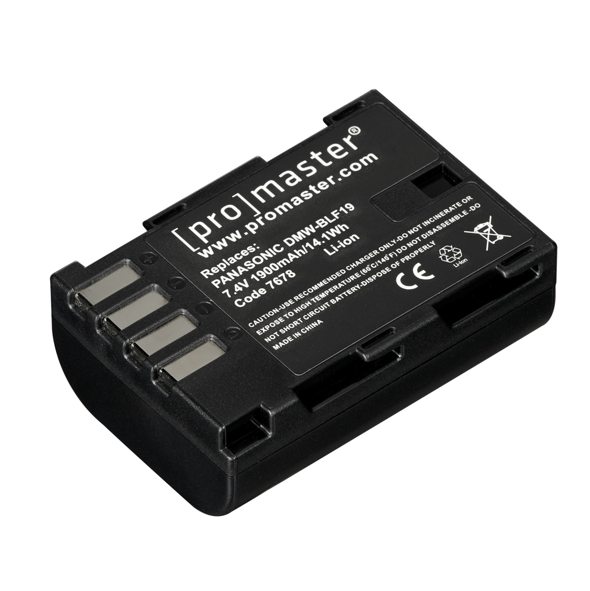 ProMaster BLF19 Panasonic Lithium Ion 7.4V 1900mAh