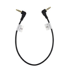 ProMaster Audio Cable 3.5mm TRRS male Rt-Ang-3.5mm TRS male Rt-Ang-1' straight