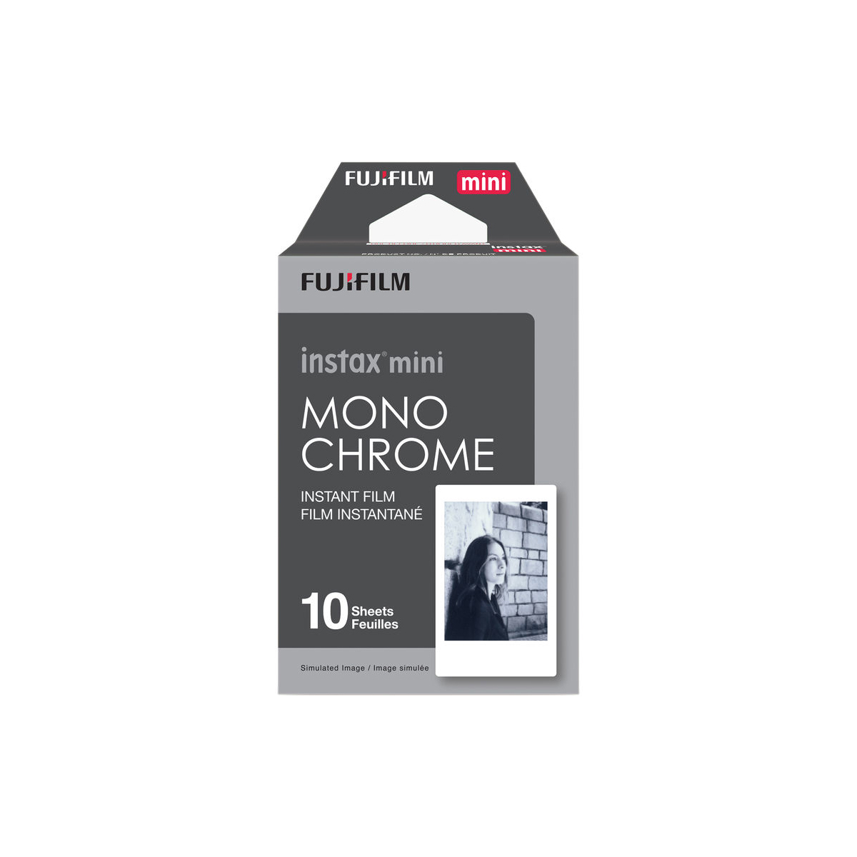 FUJIFILM INSTAX MINI Monochrome Instant Film (10 Exposures)