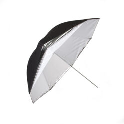 Alternative view of ProMaster 36" Convertible 3-in-1 Umbrella - White/Silver/Black