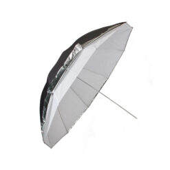 Alternative view of ProMaster 45" Convertible 3-in-1 Umbrella - White/Silver/Black