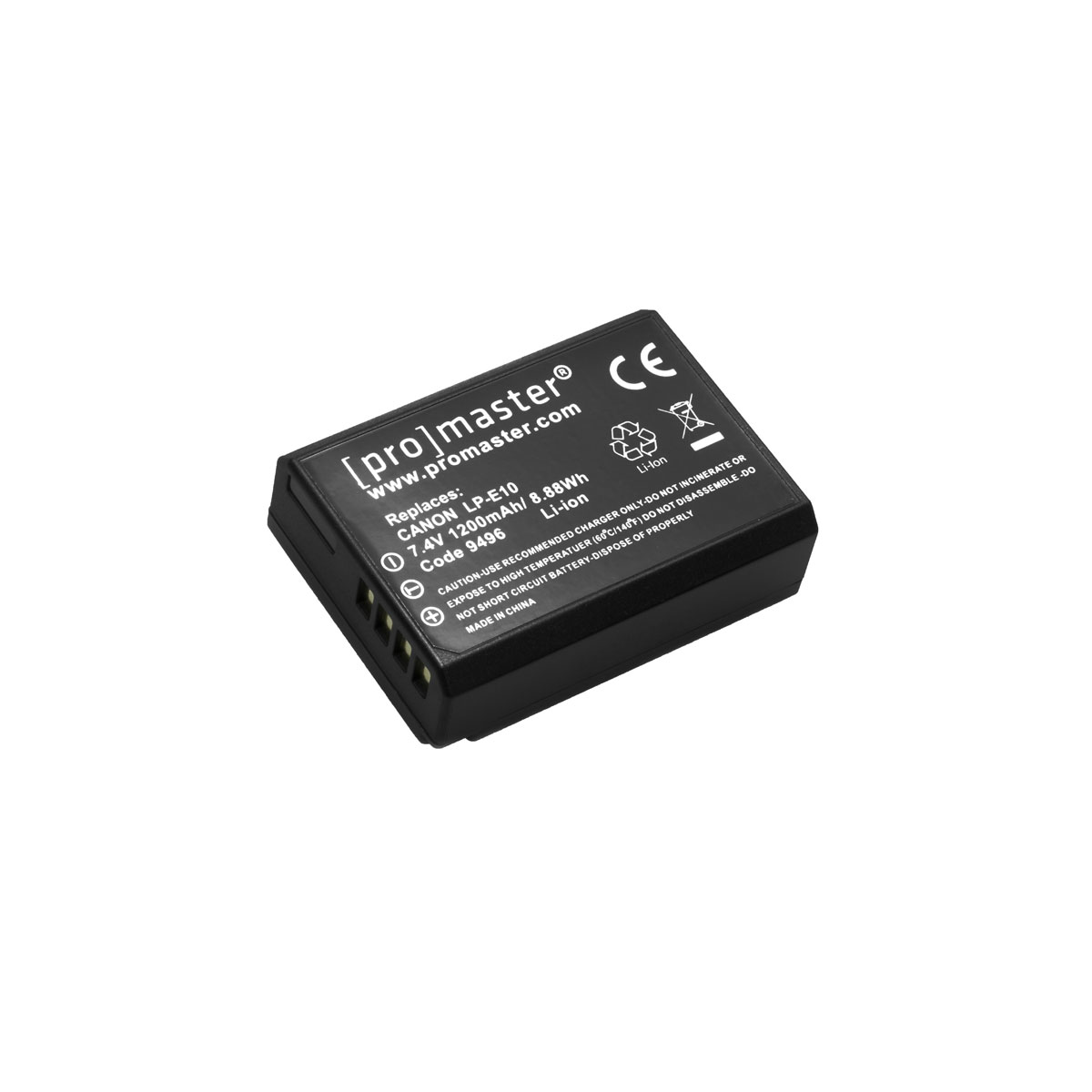ProMaster LP-E10 Canon Lithium Ion 7.4V 1200mAh