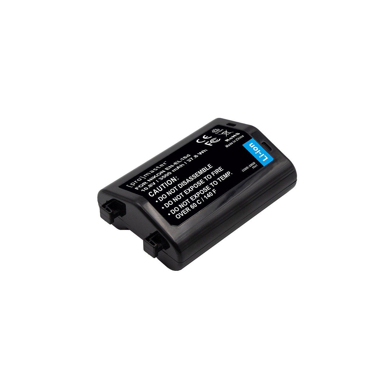 ProMaster EN-EL18d Nikon Lithium Ion 10.8V 3500mAh - Image 2