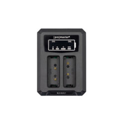 ProMaster USB Dually Charger for OM System BLS50