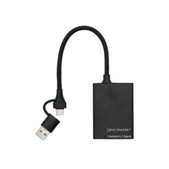 ProMaster CFexpress Type B Card Reader - USB-C & USB-A