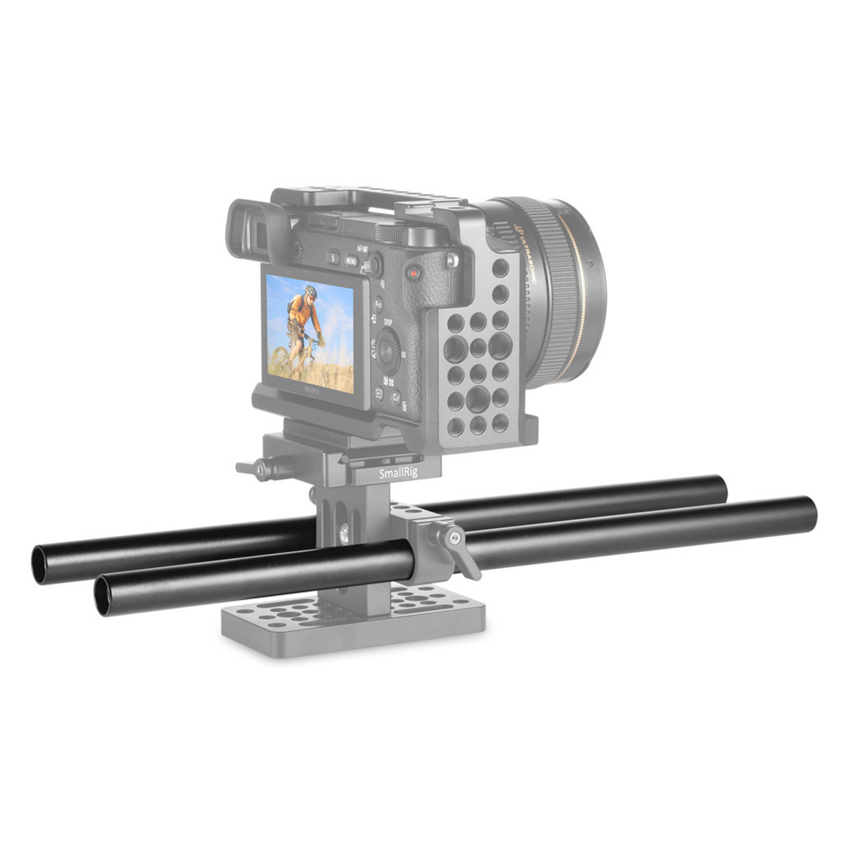 SmallRig 15mm Aluminum Rod (Pair, Black, 12") - Image 4