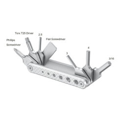Alternative view of SmallRig AAK2213D Foldable Multi-Tool (Silver)