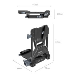 Alternative view of SmallRig Compact V-Mount Battery Mounting System