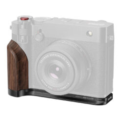 SmallRig L-Shape Mount Plate with Wooden Handle for FUJIFILM GFX100RF (Black)