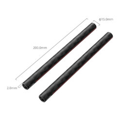 Alternative view of SmallRig 15mm Carbon Fiber Rods (Pair, 8")
