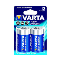 Varta D-Size Alkaline Batteries - 2-Pack