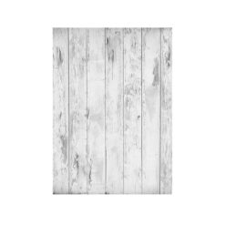 Westcott X-Drop Vinyl Backdrop (5 x 7', Mist Distressed Wood)