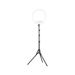 Alternative view of Westcott 18" Bi-Color LED Ring Light Kit with Batteries and Stand