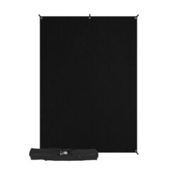 Westcott X-Drop Kit w/ Rich Black Backdrop (5x7')