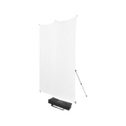 Alternative view of Westcott X-Drop Pro Wrinkle-Resistant Fabric Backdrop Kit(High-Key White,8 x 8')
