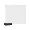 Westcott X-Drop Pro Wrinkle-Resistant Fabric Backdrop Kit(High-Key White,8 x 8')