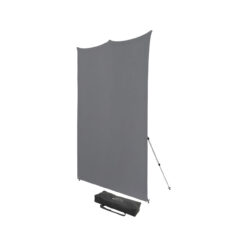 Alternative view of Westcott X-Drop Fabric Backdrop Kit (Neutral Gray, 8 x 8')