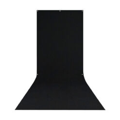 Westcott X-Drop Rich Black Wrinkle-Resistant Backdrop (5 x 12')