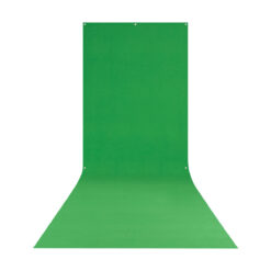 X-Drop Chroma Key Green Wrinkle-Resistant Backdrop (5 x 12')