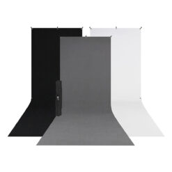 Westcott X-Drop 3-Pack Sweep Backdrop Kit (5' x 12')