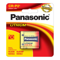 Panasonic CR-P2 Lithium Battery 6V