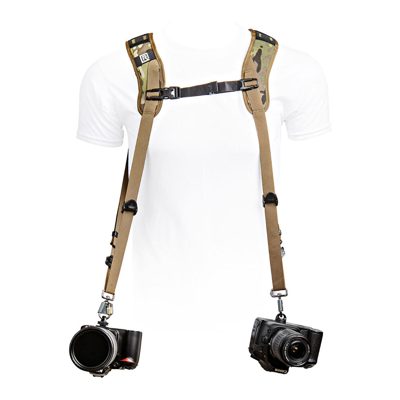 BlackRapid Double Camera Harness (Multi-Terrain Camo) - Image 13