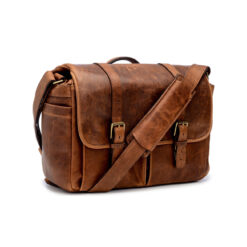 Alternative view of ONA Brixton Camera/Laptop Messenger Bag (Leather, Antique Cognac)