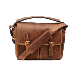 ONA Prince Street Camera Messenger Bag (Leather, Antique Cognac)
