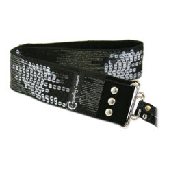 Capturing Couture 2" Camera Strap (Sequin Ombre Black)