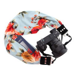 Alternative view of Capturing Couture Pocket Scarf Camera Strap (Monet)