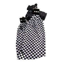 Capturing Couture Pocket Scarf Camera Strap (Checkered)
