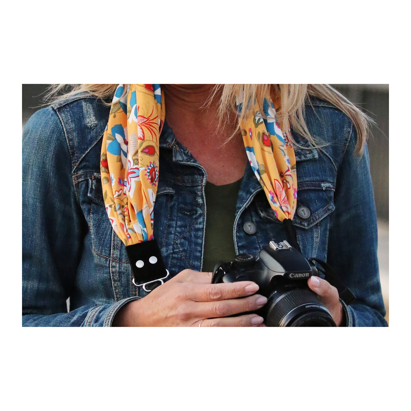 Capturing Couture Pocket Scarf Camera Strap (Monica) - Image 3