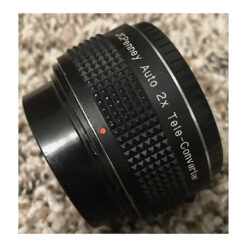 JC Penney Auto 2x Tele-Converter for Pentax K-mount Cameras and Lenses