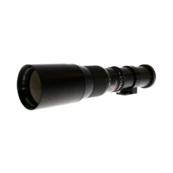 Quantaray 400mm F/6.3 Preset Black Manual Focus Lens for T-Mount (AS-IS)