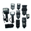 Bundle of Film Flashes (Lot of 10, Untested, AS-IS)