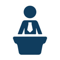 bring it in icon blue