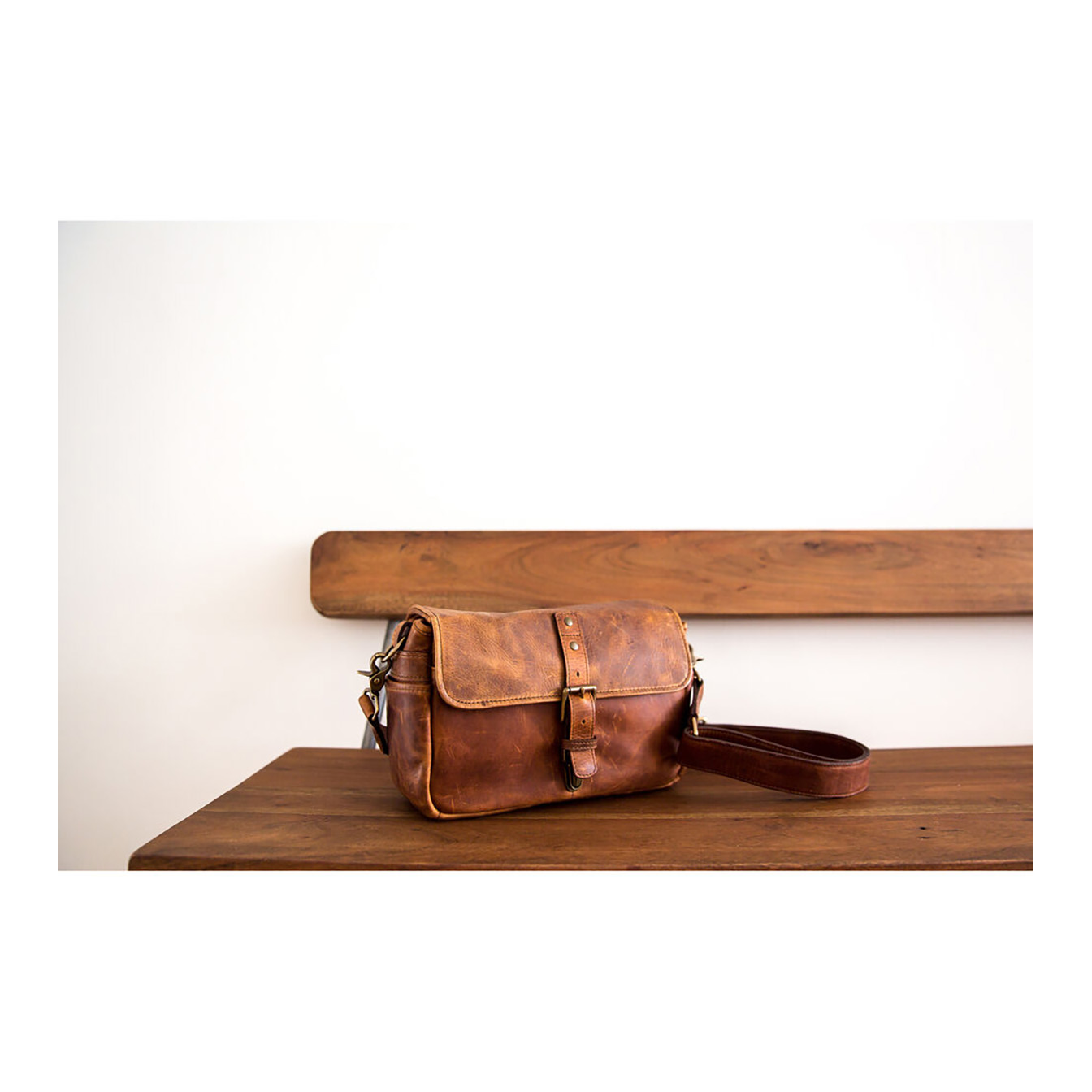 ONA Bowery II Camera Bag (Antique Cognac Leather) - Image 9