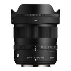 Sigma 15mm f/1.4 DC Contemporary Lens (FUJIFILM X)