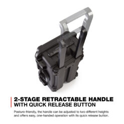 Alternative view of Nanuk 935 Wheeled Waterproof Hard Case + Padded Dividers & Lid Organizer (28.5L)