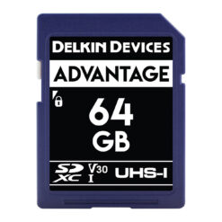 Delkin Devices 64GB Advantage UHS-I SDXC Memory Card