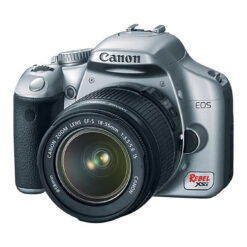 Canon EOS Rebel XSi (a.k.a. 450D) SLR Digital Camera Kit (Silver) with 18-55mm