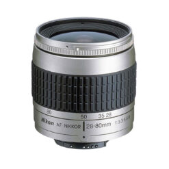 Nikon AF Nikkor 28-80mm f/3.3-5.6 G Lens (Silver)