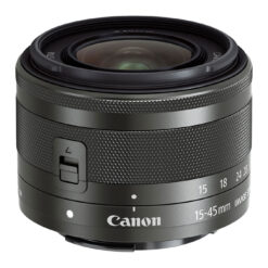 Canon EF-M 15-45mm f/3.5-6.3 IS STM Lens (Graphite)