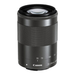 Canon EF-M 55-200mm f/4.5-6.3 IS STM Lens (Black)