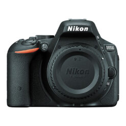 Nikon D5500 DSLR Camera (Black) with Battery Grip