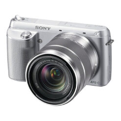 Sony Alpha NEX-F3 Mirrorless Camera with 18-55mm Lens (Silver)